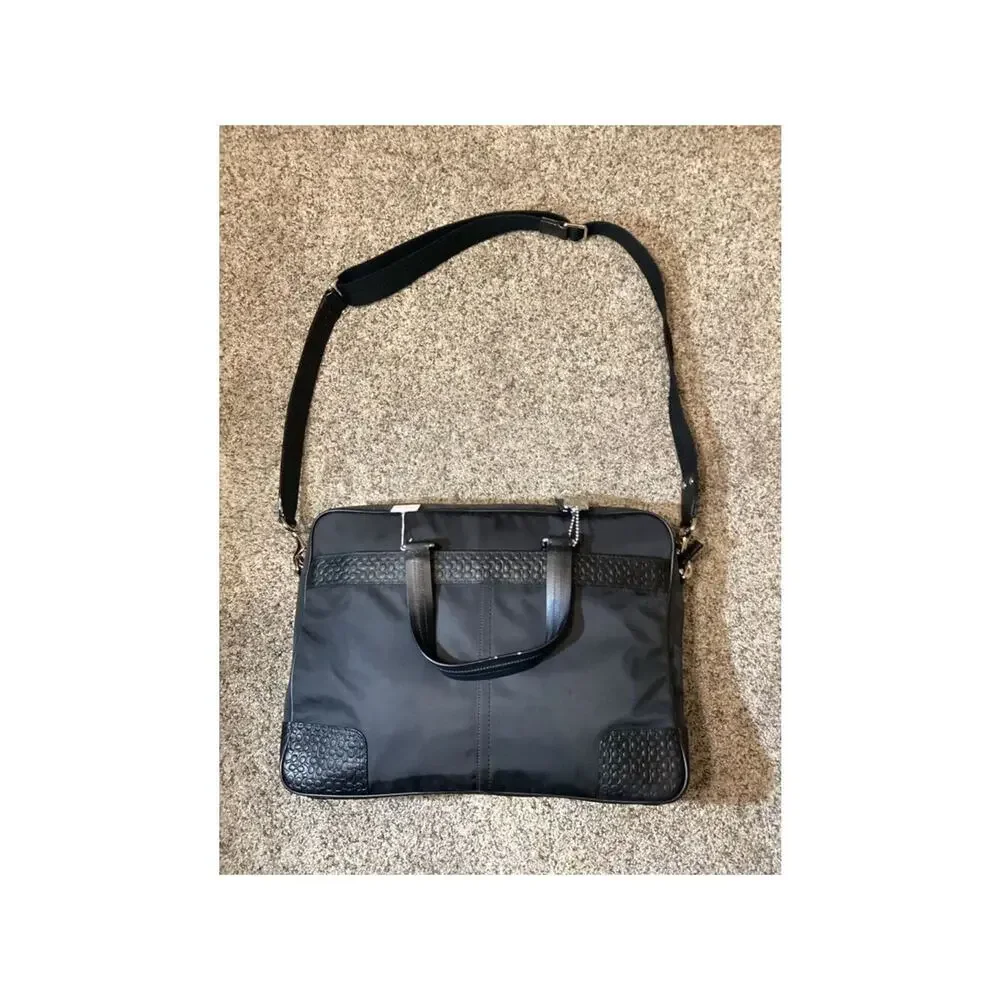 Coach Metropolitan Briefcase with Adjustable Strap all original